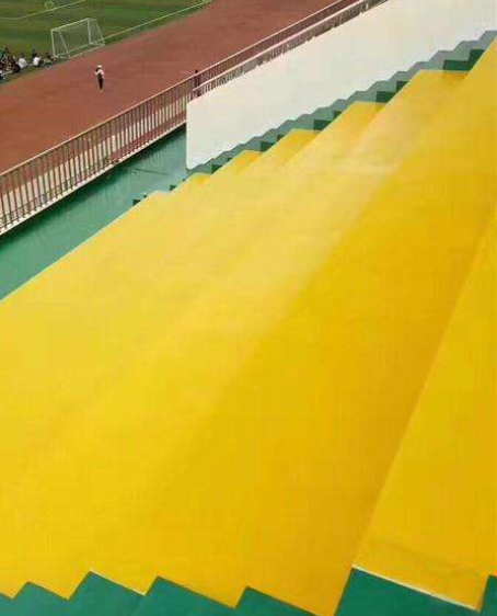 浑南球场台阶翻新修补改造